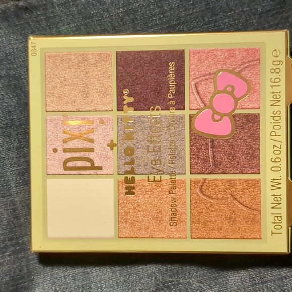 Pixi HELLO KITTY 🐈 EYESHADOW PALETTE 🎨 HARMONY HUES (EFFECTS) - Picture 1 of 4
